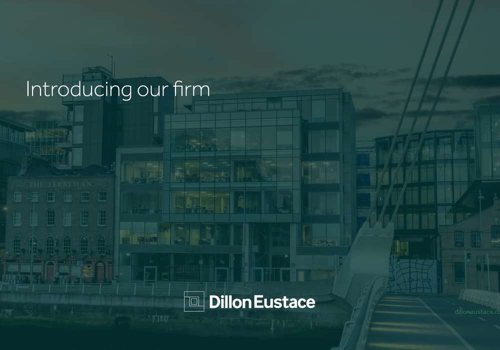 Introducing Dillon Eustace Image